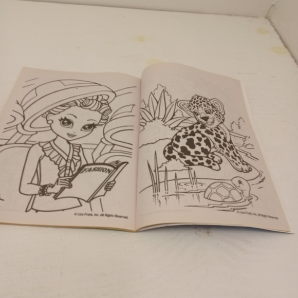 Lisa Frank giant coloring activity book. Fun with friends - Picture 3 of 5